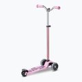 Hulajnoga trójkołowa dziecięca Micro Maxi Micro Deluxe Pro LED rose 3