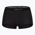 Bokserki termoaktywne damskie super.natural Tundra 175 Boyfriend Hipster jet black