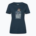 Koszulka damska super.natural Preikestolen Cliffs Tee blueberry/feather grey/copper 3