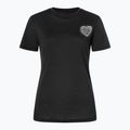 Koszulka damska super.natural Little Heartwood Tee jet black/feather grey 4