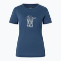 Koszulka damska super.natural Flower Boots Tee ocean blue/feather grey 4