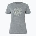 Koszulka damska super.natural Ornament Tee cashmere grey melange/leaf melange/white stone 4