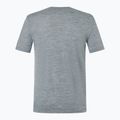 Koszulka męska super.natural Sailor Tee cashmere grey mel/jet black /high risk red 5