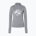 Sweter damski Super.Natural Freeride Roll Neck cashmere grey melange / f. white / f. white 4