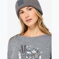 Longsleeve damski super.natural Apres Ski cashmere grey melange/various 4