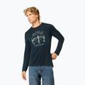 Longsleeve męski super.natural Bike Enthusiast blueberry/various