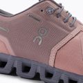 Buty do biegania damskie On Running Cloud 5 Waterproof rose/fossil 7