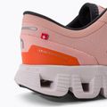 Buty do biegania damskie On Running Cloud X 3 rose/sand 11