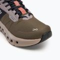 Buty do biegania damskie On Cloudrunner 2 Waterproof olive/mahogany 7