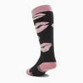 Skarpety snowboardowe damskie ThirtyTwo Merino black/pink 2