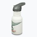 Butelka turystyczna dziecięca Klean Kanteen Flip Seal Sport Cap Straw 355 ml dino skate 2