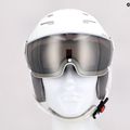Kask narciarski Alpina Jump 2.0 VM white/gray matt 16