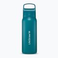 Butelka turystyczna Lifestraw Go 2.0 Steel z filtrem 700 ml laguna teal