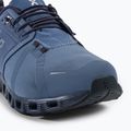 Buty męskie On Cloud 5 Waterproof metal/navy 7