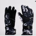 Rękawice snowboardowe damskie ROXY Jetty true black future flower 6
