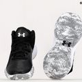 Buty do koszykówki dziecięce Under Armour GS Jet '21 black/white 10