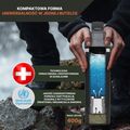 Butelka turystyczna z filtrem Bachgold Selfpress Waterfilter 500 ml biały 2