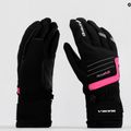 Rękawice narciarskie dziecięce Viking Helix GTX pink 9
