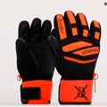 Rękawice narciarskie dziecięce Reusch Worldcup Warrior Prime R-TEX XT black/fluo red 9