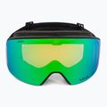 Gogle narciarskie Giro Axis black wordmark/emerald/ infrared 3