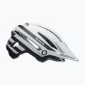 Kask rowerowy Bell Sixer Integrated MIPS fasthouse stripes matte white/black 2