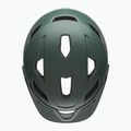 Kask rowerowy dziecięcy Bell Sidetrack Integrated MIPS matte dark green/orange 4