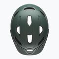 Kask rowerowy dziecięcy Bell Sidetrack Jr matte dark green/orange 4