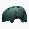 Kask rowerowy Bell Local green black/skull 2