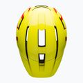 Kask rowerowy dziecięcy Bell Sidetrack II Jr strike gloss hiviz/red 4