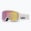 Gogle narciarskie Giro Cruz white wordmark/ yellow boost