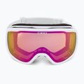 Gogle narciarskie damskie Giro Moxie W white core light/amber pink/yellow 3