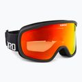 Gogle narciarskie Giro Roam black wordmark/amber scarlet/yellow 2