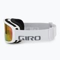 Gogle narciarskie dziecięce Giro Stomp white wordmark/amber pink 4