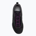 Buty rowerowe platformy damskie Giro Tracker Fastlace black/throwback purple 5