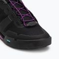 Buty rowerowe platformy damskie Giro Tracker Fastlace black/throwback purple 7