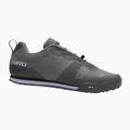 Buty rowerowe platformy damskie Giro Tracker Fastlace dark shadow/lavender grey 2