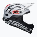 Kask rowerowy Bell FF Super DH MIPS Spherical fasthouse matte gloss black/white 2
