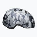 Kask rowerowy dziecięcy Bell Lil Ripper matte gray silver/camosaurus 2