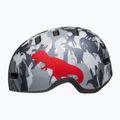 Kask rowerowy dziecięcy Bell Lil Ripper matte gray silver/camosaurus 3