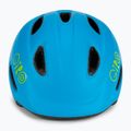Kask rowerowy dziecięcy Giro Scamp Jr matte blue/lime 2