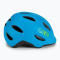 Kask rowerowy dziecięcy Giro Scamp Jr matte blue/lime 3