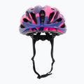 Kask rowerowy dziecięcy Giro Raze Jr berry blue flowers 2