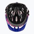 Kask rowerowy dziecięcy Giro Raze Jr berry blue flowers 5