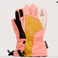 Rękawice narciarskie dziecięce ZIENER Laval Aquashield AW pink vanilla stru 8