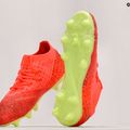 Buty piłkarskie dziecięce PUMA Future Z 3.4 FG/AG fiery coral/fizzy light/puma black/salmon 10