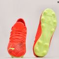 Buty piłkarskie dziecięce PUMA Future Z 4.4 FG/AG fiery coral/fizzy light/puma black/salmon 10