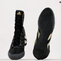Buty bokserskie adidas Box Hog 4 czarno-złote GZ6116 12