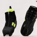 Buty do nart biegowych dziecięce Fischer XJ Sprint JR black/yellow 17