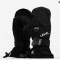 Rękawice snowboardowe dziecięce Level Fly Mitt black 7