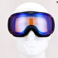 Gogle narciarskie UVEX Downhill 2100 V navy mat/mirror blue variomatic/clear 11